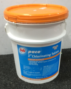 Container Of 3&rdquo; Chlorinating Tablets - Pace Brand