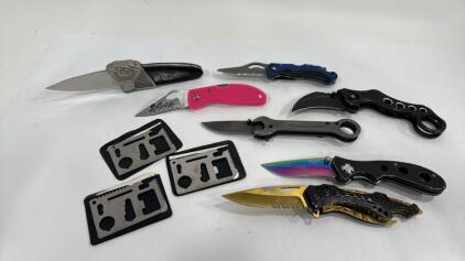 Assorted Lot Of Knives