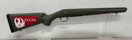 Ruger American Rifle Stock, .308 Multi-Caliber, Olive Green & Red