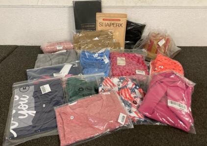 ALL NEW!!! Clothing Lot, Brands Including GAP, ShaperX, Suspender And More (Sizes M And S)