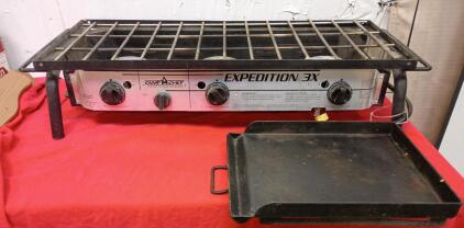 Camp Chef Expedition 3X 3-Burner Stove Legs Included