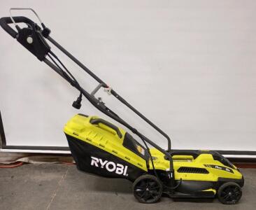 Ryobi 13 in. 11 Amp Corded Electric Walk Behind Push Lawn Mower.