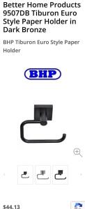 (5) Brand New European-Style Dark Bronze Paper Holder
