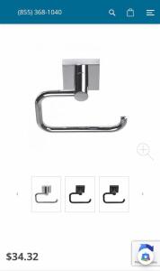 (10) BHP Tiburon Euro Style Paper Holders