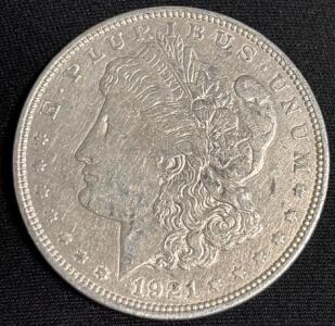 1921-D Morgan Silver Dollar Coin