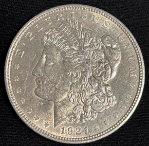 1921-D Morgan Silver Dollar Coin
