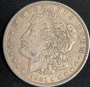 1921-S Morgan Silver Dollar Coin