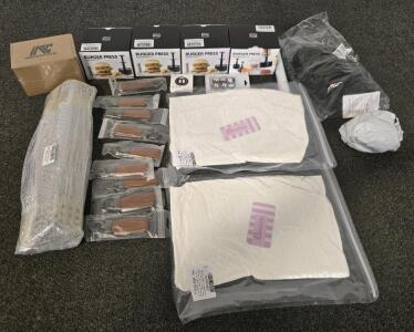 SafBbcue Replacement Parts For KitchenAid, (4) Burger Press, (2) Sweaters & More Amazon Returns