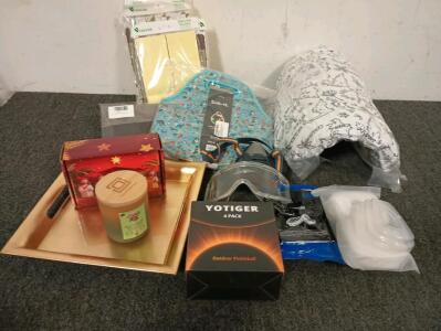Respirator With Sealed Eye Protection And Replacement Filters, Sok-It Lightweight Large Neoprene Lunch Tote, Infant Padded Quilt Cover, And More!!!