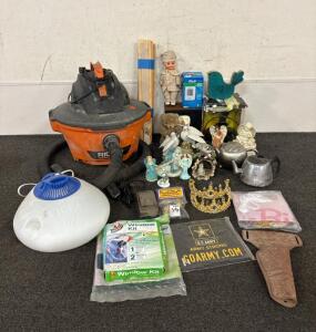 Vintage Mattel Kids Gun Holster Brown Cowboy Toy 5593-0210 - Rigid Shop Vac - Mercury Electric No704 Foot Pedal - And More