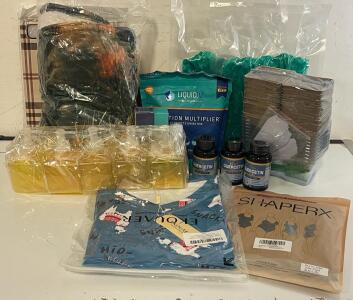 (2) Pcs Garden Protective Netting, (36) Pcs Peat Planting Pots, Christmas Blanket, Music & Tablet Holder, Women&rsquo;s Pajamas (L) & More