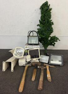(1) Pre-Lit 42&rdquo;, (3) Hammers, LED Motion Activated, And More!!