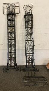 CD Rack 43&rdquo; Scroll Work