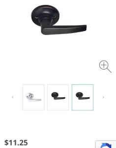(6) Better Home Products Soma Dummy Lever In A dark Bronze Finish