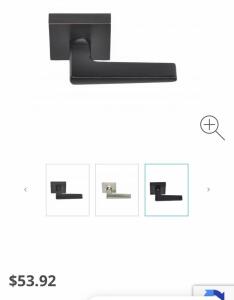 BRAND NEW PRODUCTS!! (3) Tiburon Collection Lever Privacy Left Hand In Dark Bronze And (1) San Francisco Collection Lever Passage Reversible In Dark Bronze