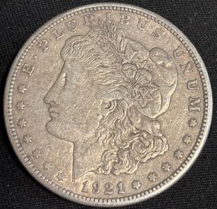 1921-S Morgan Silver Dollar Coin