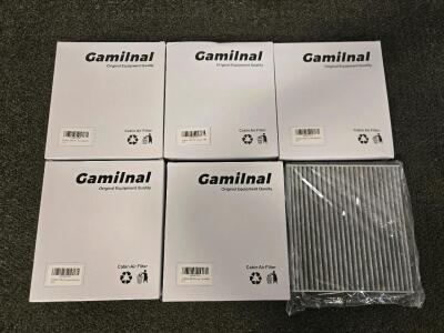 (5) Gavimnal&reg; CP285 CF10285 Premium Cabin Air Filter Replacement for Camry, RAV4, Highlander, Corolla, 4Runner, Tundra, Prius, Sienna, Jaguar Includes Activated Carbon (1 Pack)