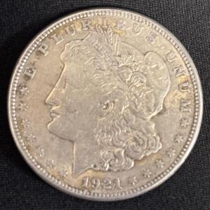 1921-S Morgan Silver Dollar Coin