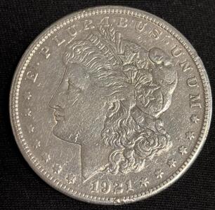 1921-S Morgan Silver Dollar Coin