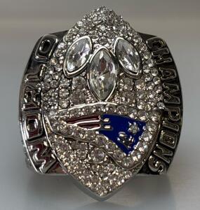 2018 New England Patriots Tom Brady Super Bowl Championship Ring (Size 11) Replica