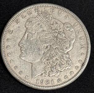 1921-S Morgan Silver Dollar Coin