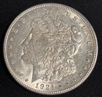 1921-D Morgan Silver Dollar Coin