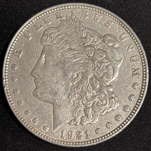 1921-D Morgan Silver Dollar Coin