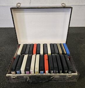 Collection Of 28 Track Tapes W/Case