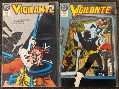 Vintage-In Sealed Plastic (2) Vigilante DC Comics