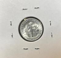 1953-S MS64 CHOICE SILVER ROOSEVELT DIME - 2