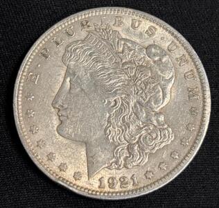 1921 Morgan Silver Dollar Coin