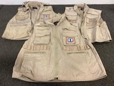 (3) Large Rothco Ranger Vests