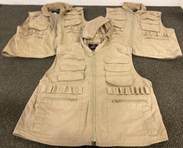 (3) Medium Rothco Ranger Vests