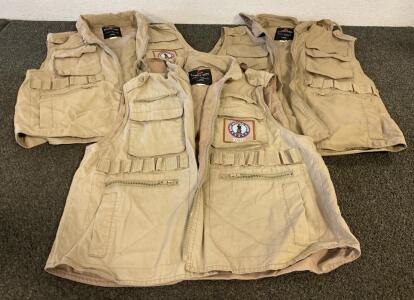 (3) Large Rothco Ranger Vests