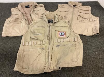 (3) Large Rothco Ranger Vests