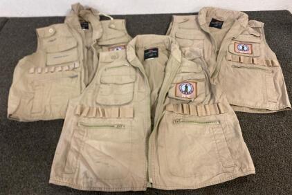 (3) Large Rothco Ranger Vests
