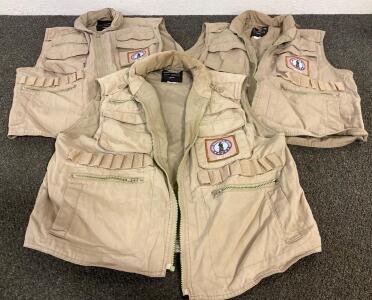 (3) Large Rothco Ranger Vests