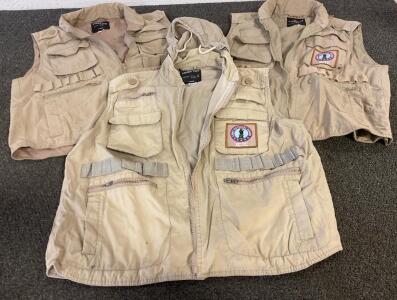 (3) Large Rothco Ranger Vests
