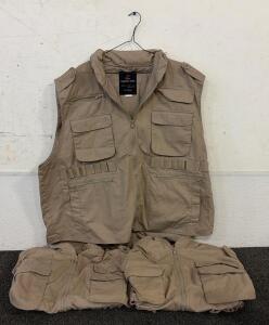 (3) Rothco Ranger Vests In 2X-Large