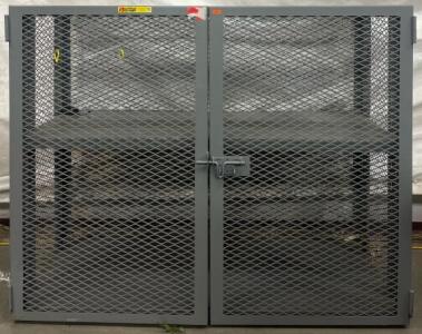Little Giant All-Welded Expanded Metal Storage Locker | L5&rsquo; x W47&rdquo; x H4&rsquo; |