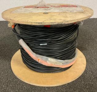 (1) Spool Of Black Coaxial Cable