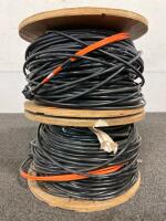 (2) Spools Of Direct Burial Electrical Cable