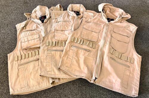 (3) Size 2 X Large Rothco Ranger Vests