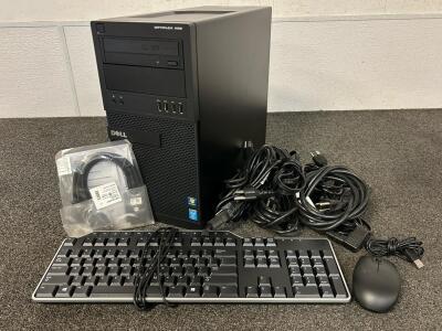 Dell OptiPlex XE2 Desktop Computer Lot (1 Unit) &ndash; Tower With Power Cords, Mouse, and Keyboard (For Parts Or Repair Unable To Test)