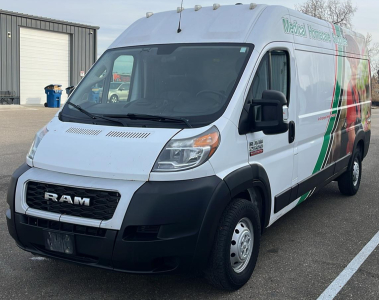 LOCAL FLEET - 2019 RAM PROMASTER 2500 - RUNS WELL!