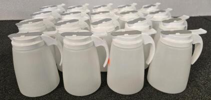 (19) Plastic Syrup Dispensers