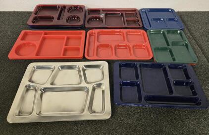 (16) Various Food Trays