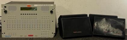 Telex C-6200R IP-based Radio Dispatch Console & (4) Nady Audio PM-100 Personal Stage Monitors