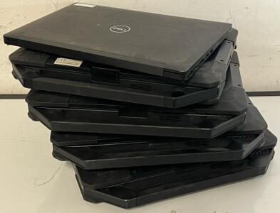 (4) Dell Latitude 14 Rugged Laptops & (1) Dell Latitude 7490 Laptop For Parts & Repairs