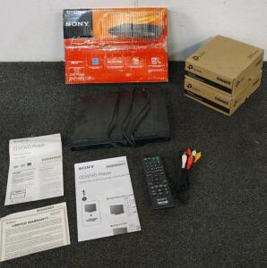 Sony DVP-SR210P DVD Player with Remote Control and (2) Boxes of TP-Link Networking Solutions